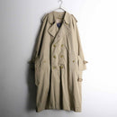 1990s Burberry's cotton gabardine trench coat