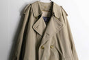 1990s Burberry's cotton gabardine trench coat