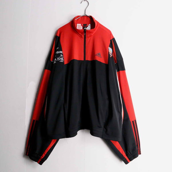 remake "再構築" red×black track jacket