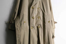1990s Burberry's cotton gabardine trench coat
