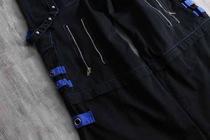 1990s TRIPP NYC bondage pants "electric Blue"