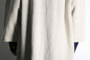 ivory linen sing coat
