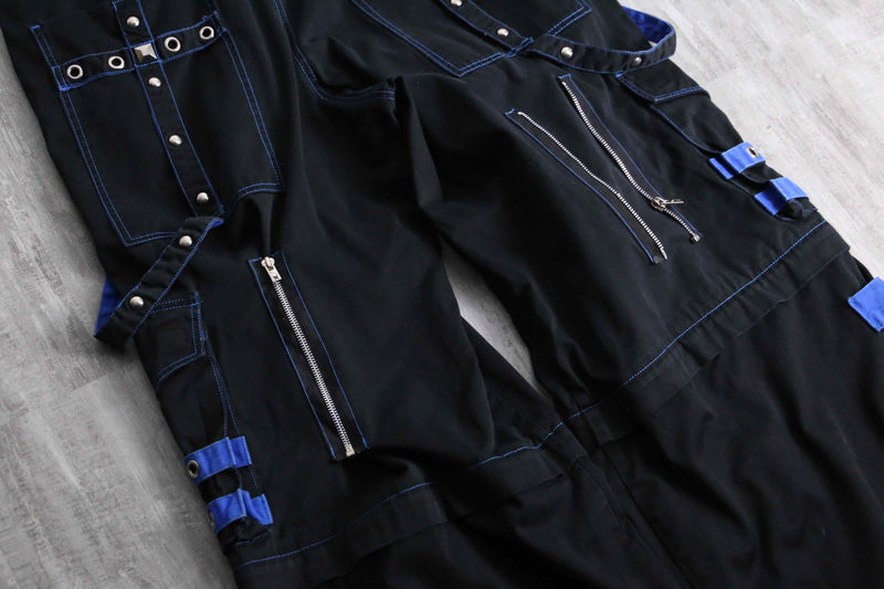 1990s TRIPP NYC bondage pants "electric Blue"