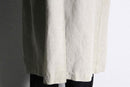ivory linen sing coat