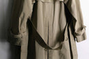 1990s Burberry's cotton gabardine trench coat