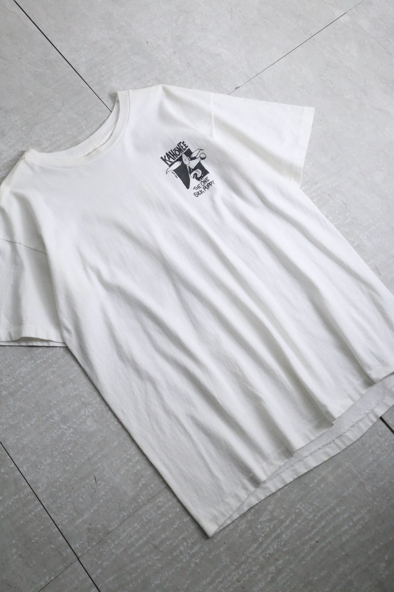 dog print s/s tee