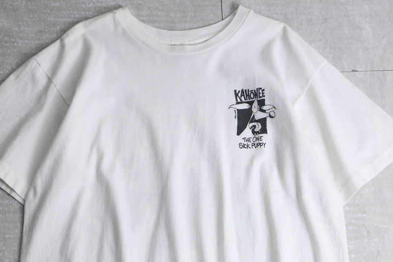 dog print s/s tee