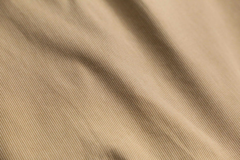 “DKNY” brown beige cotton dress shirt