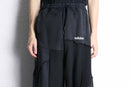 ''Re:make'' wide patchwork sweat pants