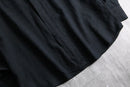 2000s VERSACE JEANS woven pattern black shirt