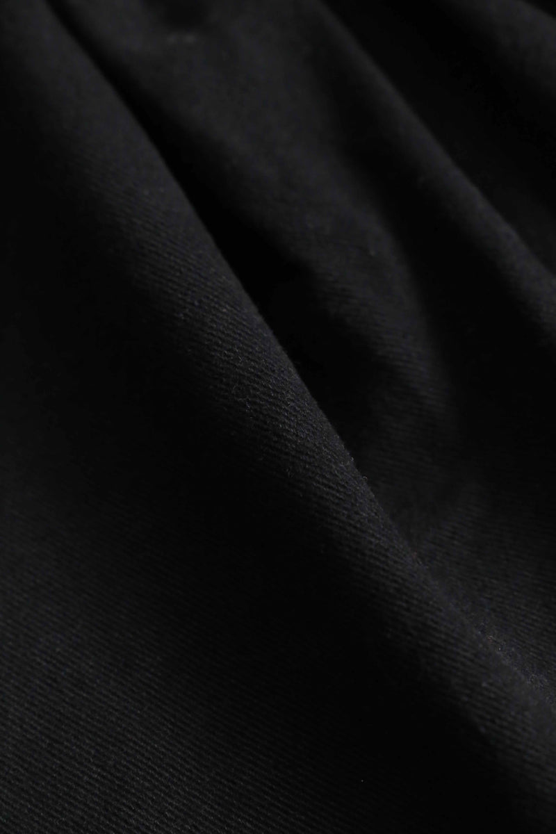 1990s M+Francois Girbaud black baggy denim pants