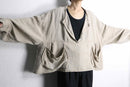 linen wide deformation pullover