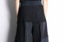 ''Re:make'' wide patchwork sweat pants