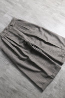 unknown 3tuck wool slacks shorts