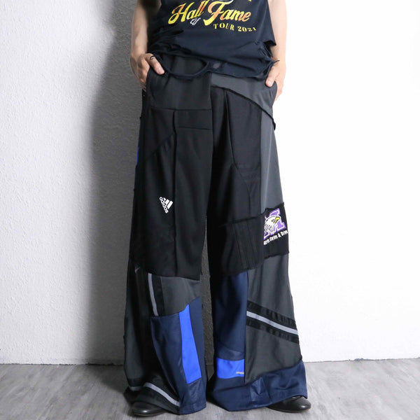 "Re:make" track 袴 sweat pants