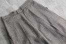 unknown 3tuck wool slacks shorts