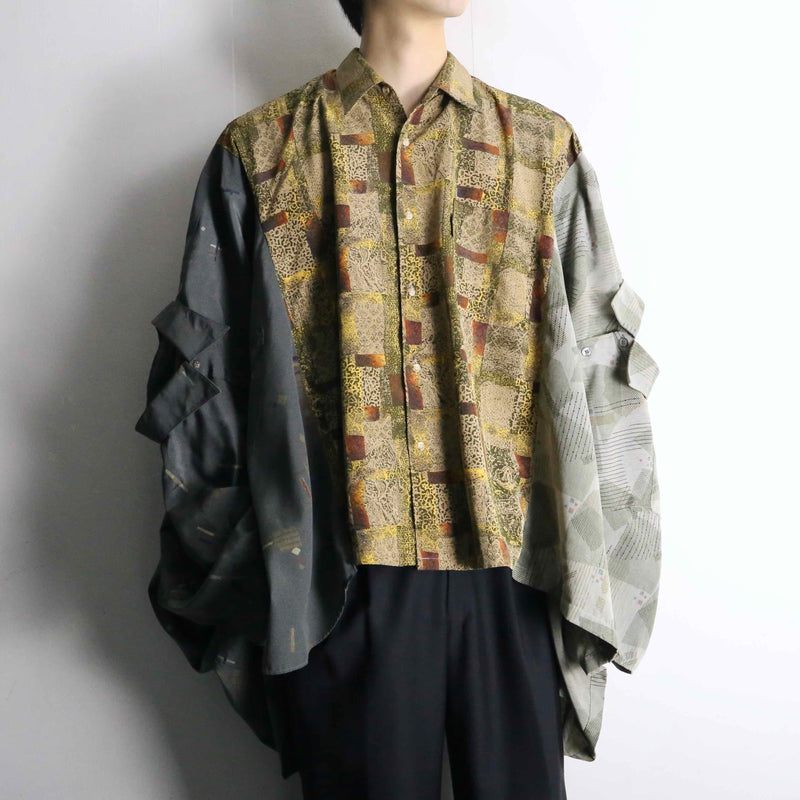 "Re:make" triple docking design shirt