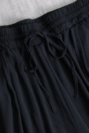 2000s wide easy layered sheer pants
