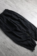 2000s balloon silhouette nylon pants