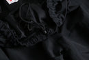 2000s balloon silhouette nylon pants