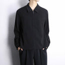 Modern minimal zip Jacket