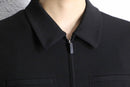 Modern minimal zip Jacket