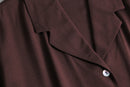 1990s open collar silk shirt