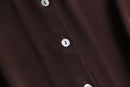 1990s open collar silk shirt
