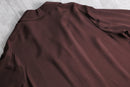 1990s open collar silk shirt