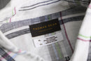 2000s THOMAS DEAN linen check shirt