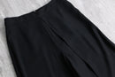 2000s layered wide cropped pants