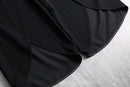 2000s layered wide cropped pants