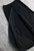 2000s layered wide cropped pants
