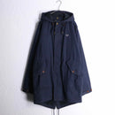 “FRED PERRY” navy m-65 field sampling jacket