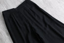 2000s layered wide cropped pants