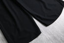 2000s layered wide cropped pants