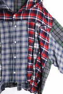 "Re:make" docking check shirt hoodie