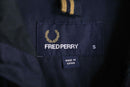 “FRED PERRY” navy m-65 field sampling jacket