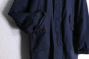 “FRED PERRY” navy m-65 field sampling jacket
