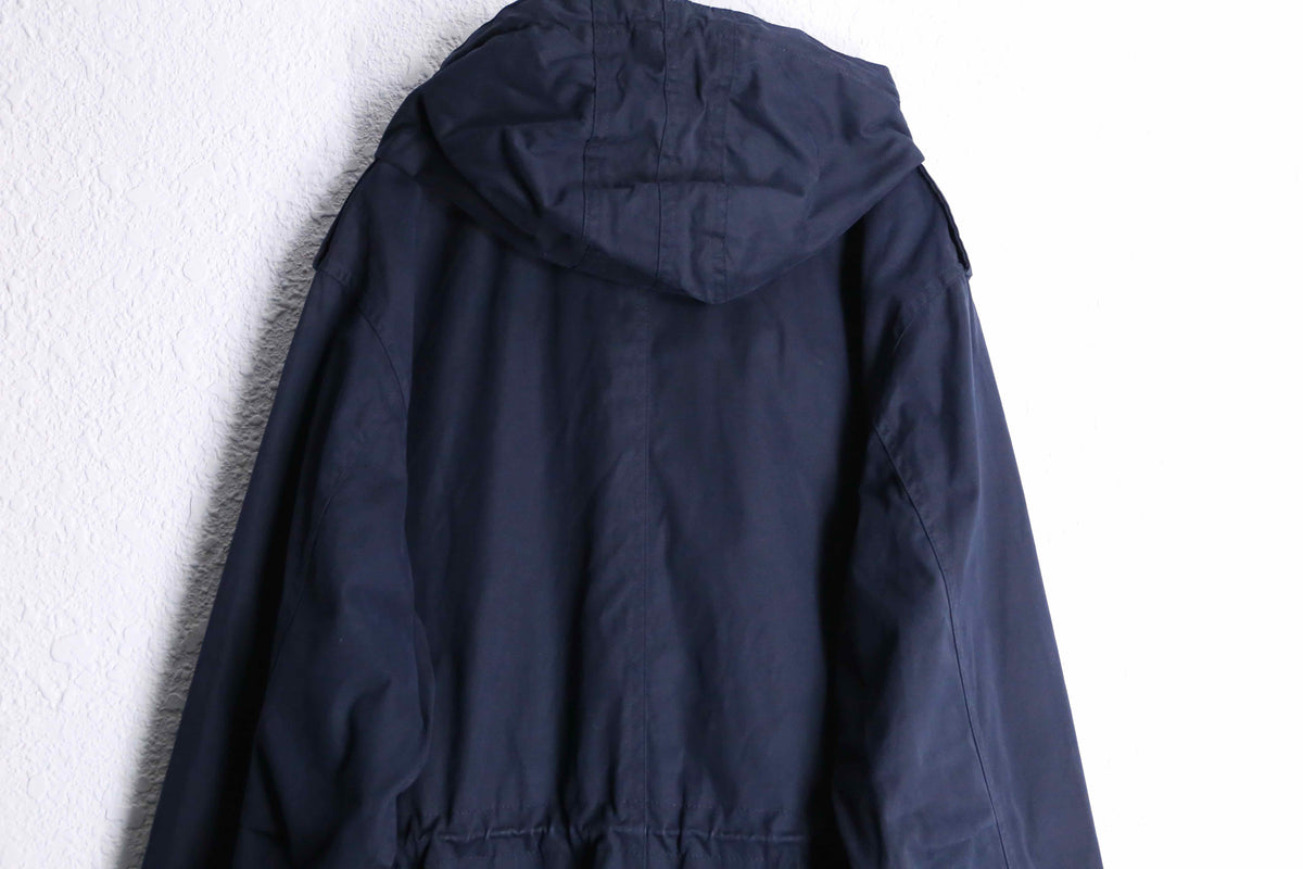 FRED PERRY” navy m-65 field sampling jacket