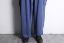 ”KINGSIZE” blue color 4XL sweat cargo pants