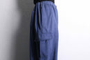 ”KINGSIZE” blue color 4XL sweat cargo pants