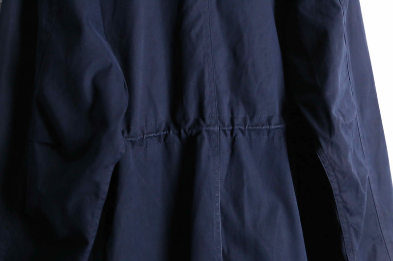“FRED PERRY” navy m-65 field sampling jacket