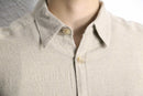 woven nep taste viscose wool shirt