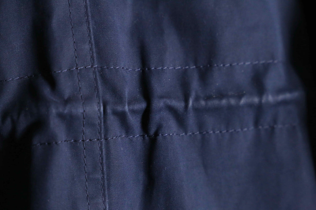 FRED PERRY” navy m-65 field sampling jacket