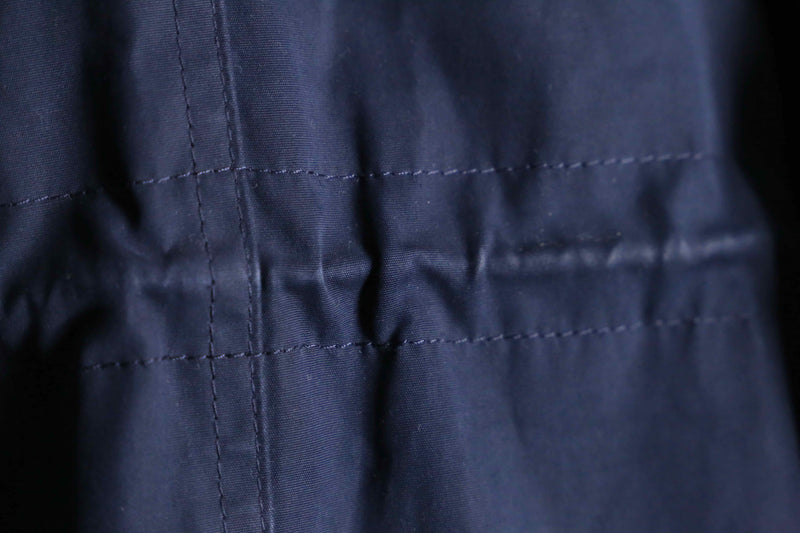 “FRED PERRY” navy m-65 field sampling jacket