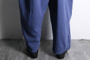 ”KINGSIZE” blue color 4XL sweat cargo pants