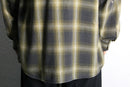 heavy cotton plaid work shirt