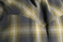 heavy cotton plaid work shirt