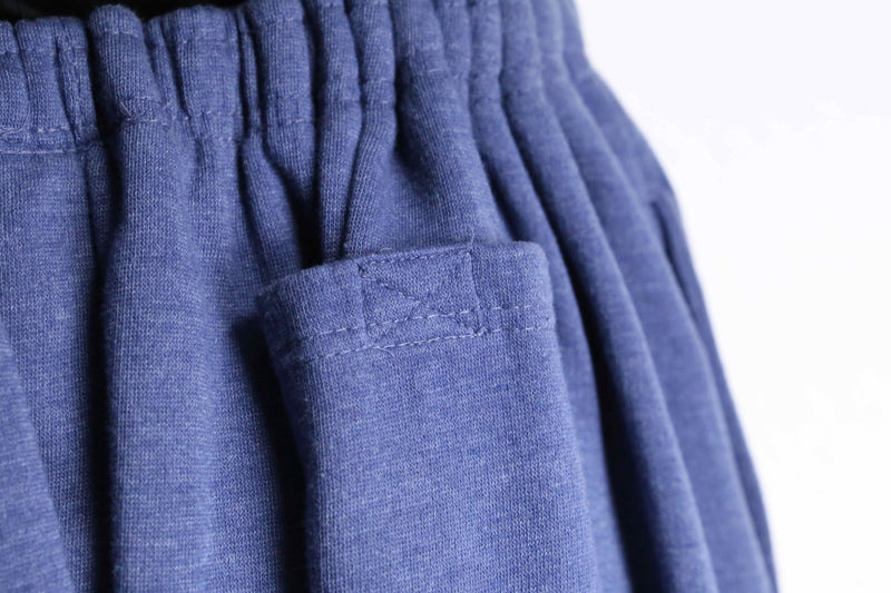 ”KINGSIZE” blue color 4XL sweat cargo pants